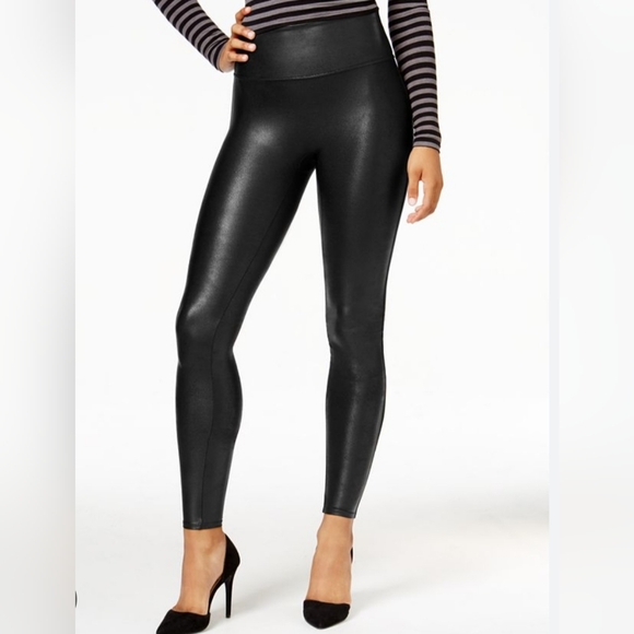 SPANX Faux Leather Leggings - Picture 3 of 4